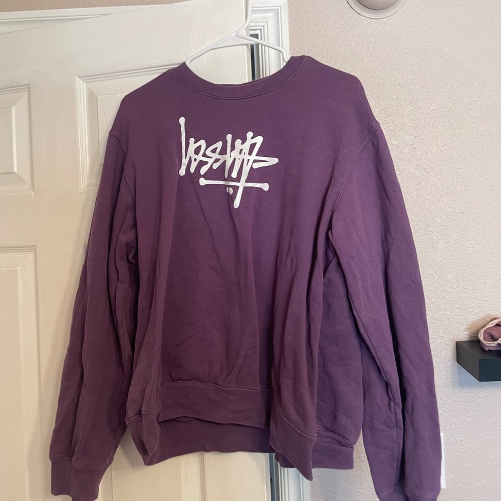 Stussy Purple crewneck